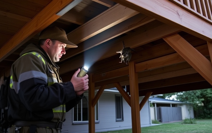 Under Deck Possum Removal in Mount Evelyn